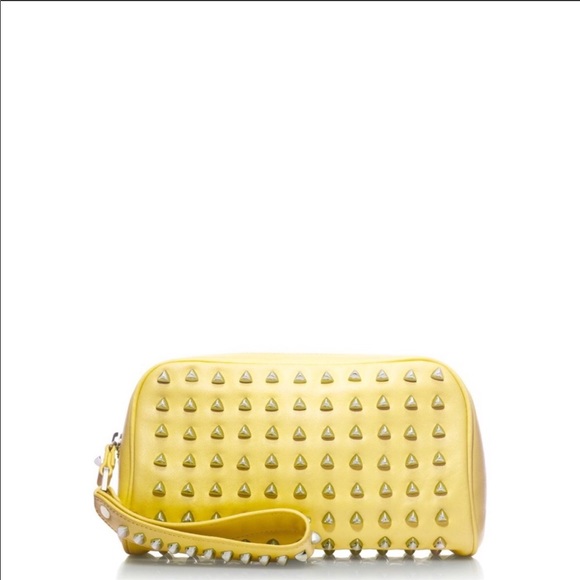 TORY BURCH Pyramid Stud Wristlet Clutch - Picture 1 of 4
